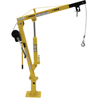 Winch Operated Truck Jib Crane, 500 lbs. (0.25 tons) Capacity, 102' Max. Clearance Oxford Builders Supplies Inc