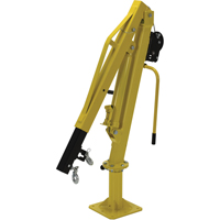 Winch Operated Truck Jib Crane, 500 lbs. (0.25 tons) Capacity, 102' Max. Clearance Oxford Builders Supplies Inc