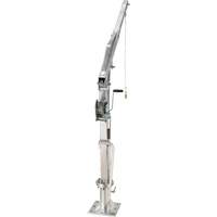 Winch Operated Truck Jib Crane, 1000 lbs. (0.5 tons) Capacity, 97" Max. Clearance Oxford Builders Supplies Inc