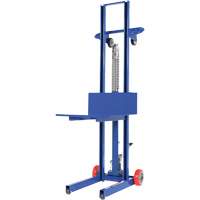 Gerbeur hydraulique &agrave; plateforme, M&eacute;canisme Pompe au pied, Capacit&eacute; de 400 lb, Levage max de 51-1/8" Oxford Builders Supplies Inc