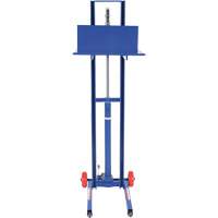 Gerbeur hydraulique &agrave; plateforme, M&eacute;canisme Pompe au pied, Capacit&eacute; de 400 lb, Levage max de 51-1/8" Oxford Builders Supplies Inc