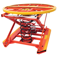 Spring Operated Pallet Positioner and Leveler, 43-1/2" L x 43-1/2" W, 4500 lbs. Cap. Oxford Builders Supplies Inc