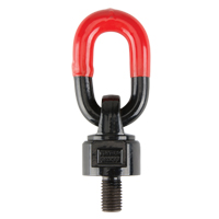 Anneaux de treuil de levage pivotant, 1/4", Longueur du filetage 13 mm, Acier alli&eacute; Oxford Builders Supplies Inc