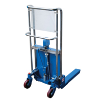 Hefti-Lift Load Stacker, Foot Pump Operated, 880 lbs. Capacity, 35" Max Lift Oxford Builders Supplies Inc
