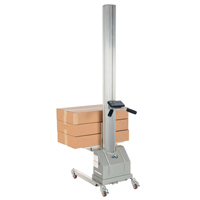 Quick Lift Stacker, Electric Operated, 125 lbs. Capacity, 72" Max Lift Oxford Builders Supplies Inc