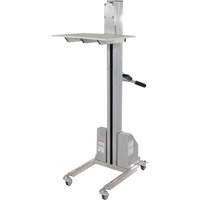 Quick Lift Stacker, Electric Operated, 175 lbs. Capacity, 57" Max Lift Oxford Builders Supplies Inc
