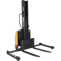 Gerbeur motoris&eacute; avec m&acirc;t &eacute;troit, Fonctionnement &eacute;lectrique, Capacit&eacute; 1500 lb, Lev&eacute;e max 63" Oxford Builders Supplies Inc