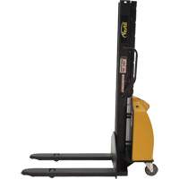 Gerbeur motoris&eacute; avec m&acirc;t &eacute;troit, Fonctionnement &eacute;lectrique, Capacit&eacute; 1000 lb, Lev&eacute;e max 63" Oxford Builders Supplies Inc