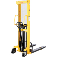 Gerbeur hydraulique manuel, Fonctionnement Pompe manuelle, Capacit&eacute; 2000 lb, Lev&eacute;e max 63" Oxford Builders Supplies Inc