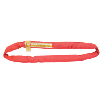 Polyester Round Sling, Red, 3" W x 16' L, 14000 lbs. Vertical Load Oxford Builders Supplies Inc