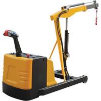 Electric Powered Floor Crane, 8.8' Lift, 1500 lbs. (0.75 tons), 44-1/4" Arm, 62-1/4" H Oxford Builders Supplies Inc