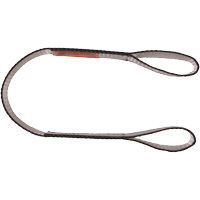 Polyester Web Sling, Double Ply, Double Eye, Type 3, 4" W x 6' L, 11000 lbs. Vertical Cap. Oxford Builders Supplies Inc