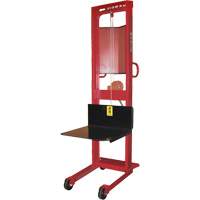 Winch Stacker, Hand Winch Operated, 1000 lbs. Capacity, 70" Max Lift Oxford Builders Supplies Inc