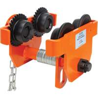 Adjustable Trolley with Safety Plates, 1000 lbs. (0.5 tons) Capacity, 2-5/16" - 4-14/16" Oxford Builders Supplies Inc
