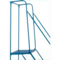 Escabeau roulant certifi&eacute; CSA avec marche verrouillable, 8 marches, Largeur de la marche 30", Hauteur de la plateforme 72", Acier Oxford Builders Supplies Inc