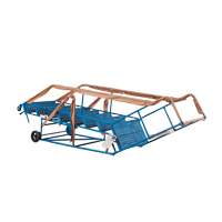 Escabeau roulant certifi&eacute; CSA avec marche verrouillable, 8 marches, Largeur de la marche 30", Hauteur de la plateforme 72", Acier Oxford Builders Supplies Inc