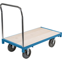 Heavy-Duty Platform Truck, 48" L x 24" W, 2500 lbs. Capacity, Nylon Casters Oxford Builders Supplies Inc