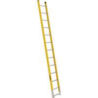 Single Section Straight Ladder - 6100 Series, 12', Fibreglass, 375 lbs., CSA Grade 1AA Oxford Builders Supplies Inc