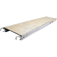 Plateformes de travail - Plancher en contreplaqu&eacute;, Bois, 7' lo x 19" la Oxford Builders Supplies Inc