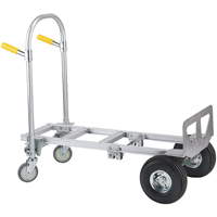 Spartan Jr. Economy Convertible Truck, Aluminum, 1000 lbs. Capacity Oxford Builders Supplies Inc