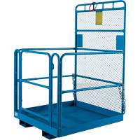 Nacelle &eacute;l&eacute;vatrice pour travail en hauteur, 48" x 48" x 72" h, Capacit&eacute; de 1000 lb, Acier Oxford Builders Supplies Inc