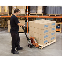Heavy-Duty Manual Pallet Truck, Steel, 48" L x 27" W, 5500 lbs. Capacity Oxford Builders Supplies Inc
