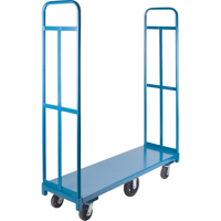 U-Boat Platform Truck, 60" L x 18" W, 1500 lbs. Capacity, Rubber Casters Oxford Builders Supplies Inc