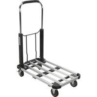 Chariots &agrave; plateforme pliants, Aluminium, 300 lb, 28" lo x 16" la, Hauteur 32" Oxford Builders Supplies Inc