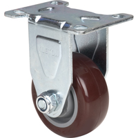 Roulette, Fixe, 3" (76 mm), Polyur&eacute;thane, 230 lb (104 kg) Oxford Builders Supplies Inc