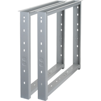 Workbench - Legs, Steel, 22" D x 32" H, Pair Oxford Builders Supplies Inc