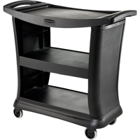 Executive Service Cart, 3 Tiers, 20" x 38" x 39", 300 lbs. Capacity Oxford Builders Supplies Inc