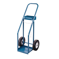 Chariots pour bouteilles de gaz, Roues Semi-pneumatique, Base de 12" la x 10" lo, 400 lb Oxford Builders Supplies Inc
