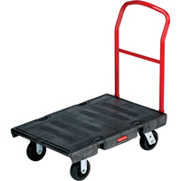 Heavy-Duty Platform Truck, 36" L x 24" W, 1000 lbs. Cap., Rubber Wheels Oxford Builders Supplies Inc