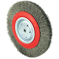 101G-2M Medium Wire Wheel, 8" Dia., 0.014" Fill, 1/2" - 2" Arbor Oxford Builders Supplies Inc