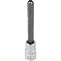 Bit Socket, Hex, 1/4" x 4" L, 3/8" Drive Oxford Builders Supplies Inc