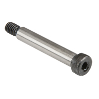 Socket Shoulder Screw, 3/8" Dia., 2" L, Black Oxide Oxford Builders Supplies Inc