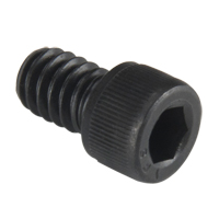 Socket Head Cap Screw, 1/4" Dia. x 3/8" L, Black Oxide Oxford Builders Supplies Inc