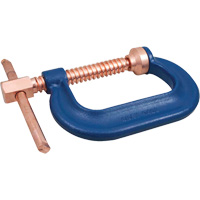 Heavy-Duty Forged C-Clamp, 6" (152 mm) Capacity, 3-7/8" (98 mm) Throat Depth Oxford Builders Supplies Inc