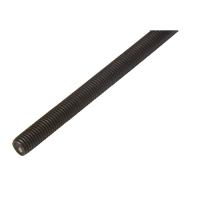 Threaded Rod, 1/4"-20, 36" L, Plain, Grade B-7 Grade Oxford Builders Supplies Inc