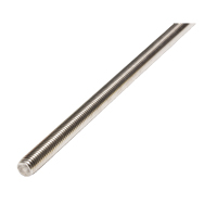 Threaded Rod, 1/4"-20, 36" L, Stainless Steel, Grade 18-8 Grade Oxford Builders Supplies Inc
