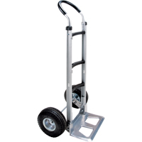 Knocked Down Hand Truck, Continuous Handle, Aluminum, 49-5/8" Height, 500 lbs. Capacity Oxford Builders Supplies Inc