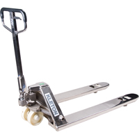 Transpalette manuel, Acier inoxydable, 48" lo x 27" la, Capacit&eacute; 5500 lb Oxford Builders Supplies Inc
