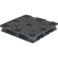 Double Deck Stackable Pallets, 4-Way Entry, 48-7/10" L x 45.7" W x 7-1/2" H Oxford Builders Supplies Inc