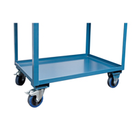 Chariots de service mobiles, 2 Tiers, 24" la x 57" h x 40" p, Capacit&eacute; 1200 lb Oxford Builders Supplies Inc