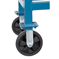 Elevated Platform Trucks, 48" L x 24" W, 2000 lbs. Capacity, Nylon Casters Oxford Builders Supplies Inc