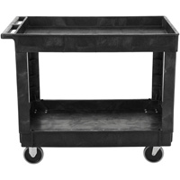 Chariot utilitaire avec poign&eacute;e, 2 tiers, 40" x 32-1/4" x 24", Capacit&eacute; 500 lb Oxford Builders Supplies Inc