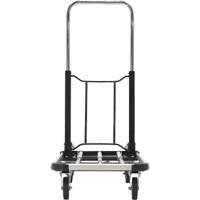 Fold-Up Platform Truck, Stainless Steel, 300 lbs., 28" L x 16" W, 33-1/2" High Oxford Builders Supplies Inc