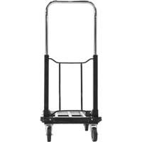 Fold-Up Platform Truck, Stainless Steel, 300 lbs., 28" L x 16" W, 33-1/2" High Oxford Builders Supplies Inc