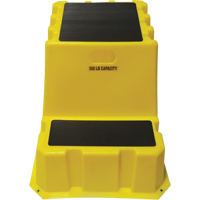 Escabeaux emboîtables industriels, 2 marches, 32-3/4" x 25-3/4" x Hauteur 20-1/2" Oxford Builders Supplies Inc