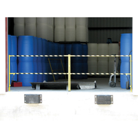 Barri&egrave;re &agrave; bascule de s&eacute;curit&eacute;, 10' lo x 42-5/8" ha, 159" &eacute;lev&eacute;e, Jaune Oxford Builders Supplies Inc